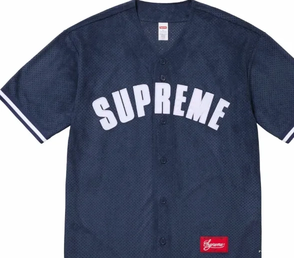 short baseball 24SS JERSEY BASEBALL suede mesh MESH ULTRASUDE sleeved 0824